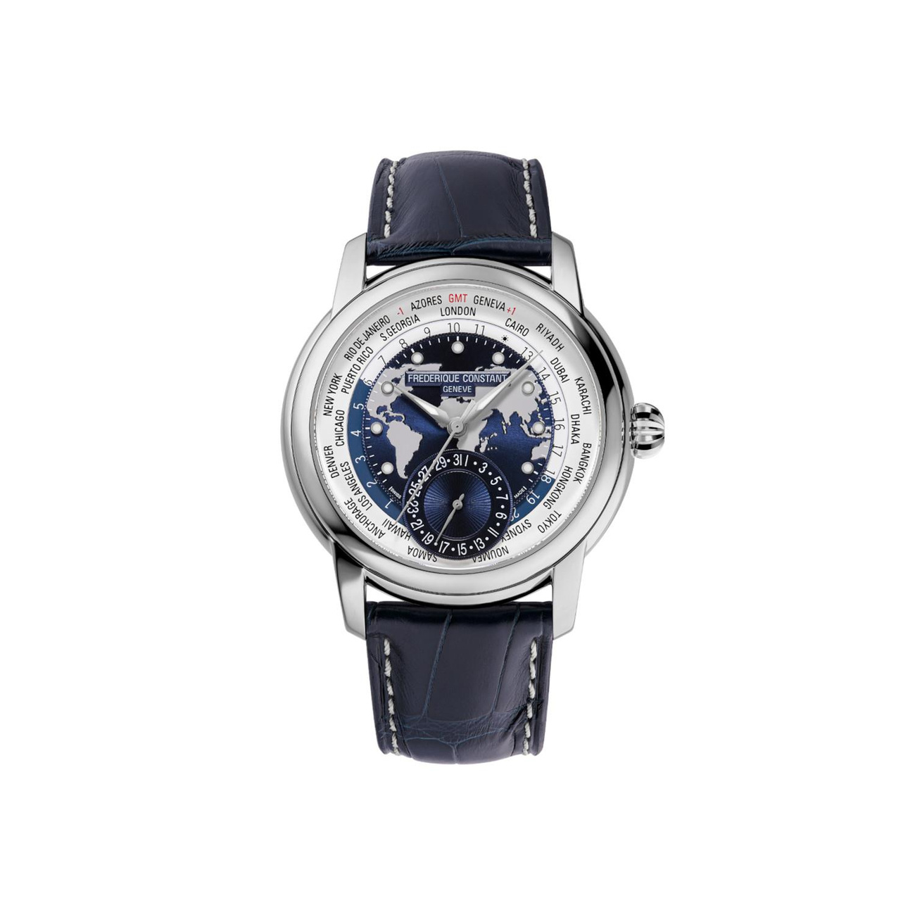 Frederique Constant Classics Worldtimer Manufacture 