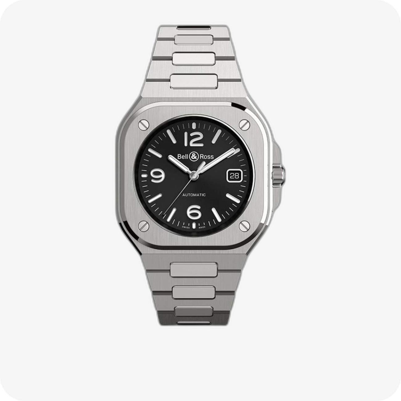 Bell & Ross Urban BR05 SMALL BLACK STEEL