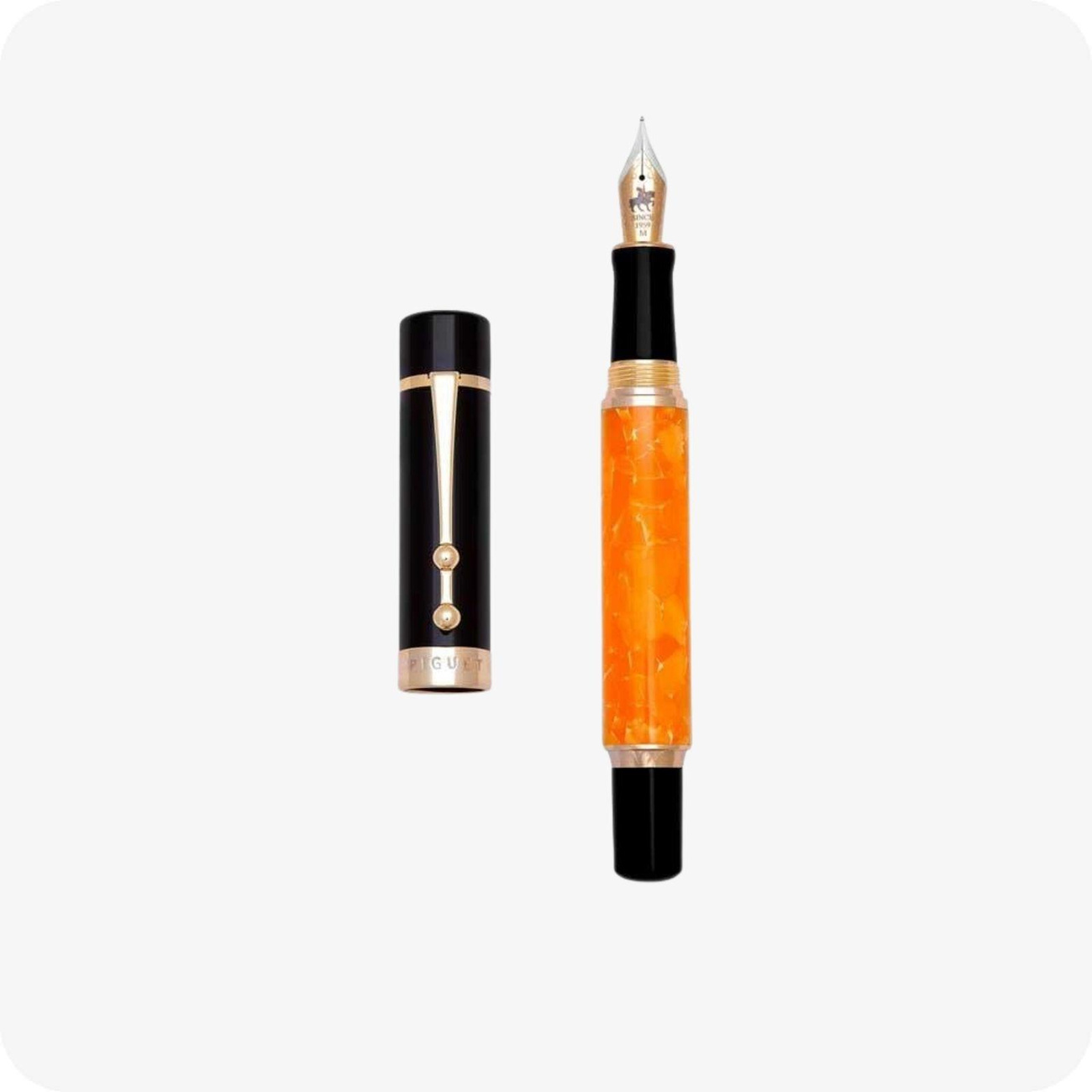 Piguet TAURUS l’orange Fountain Pen (Orange)