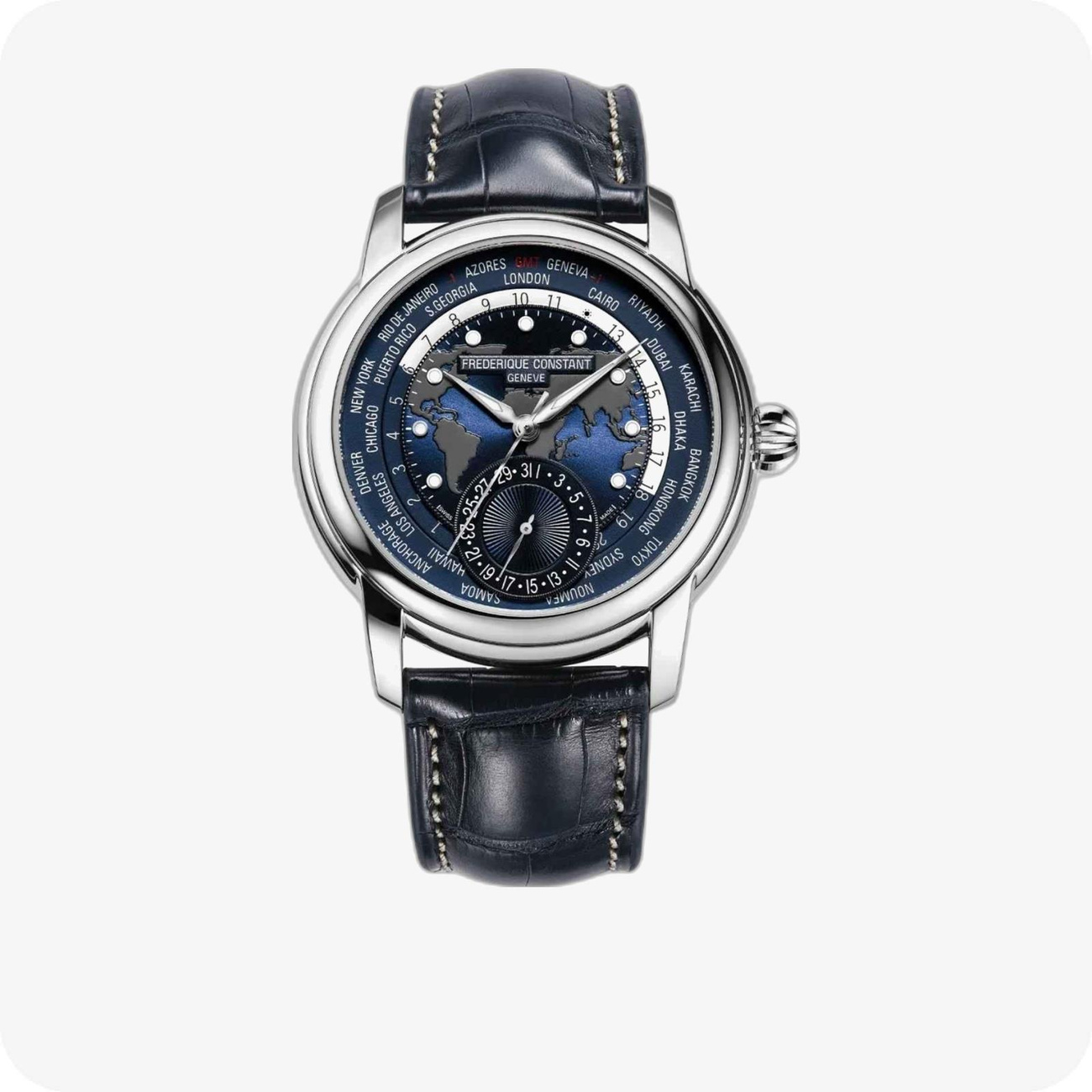 Frederique Constant Classics Worldtimer Manufacture