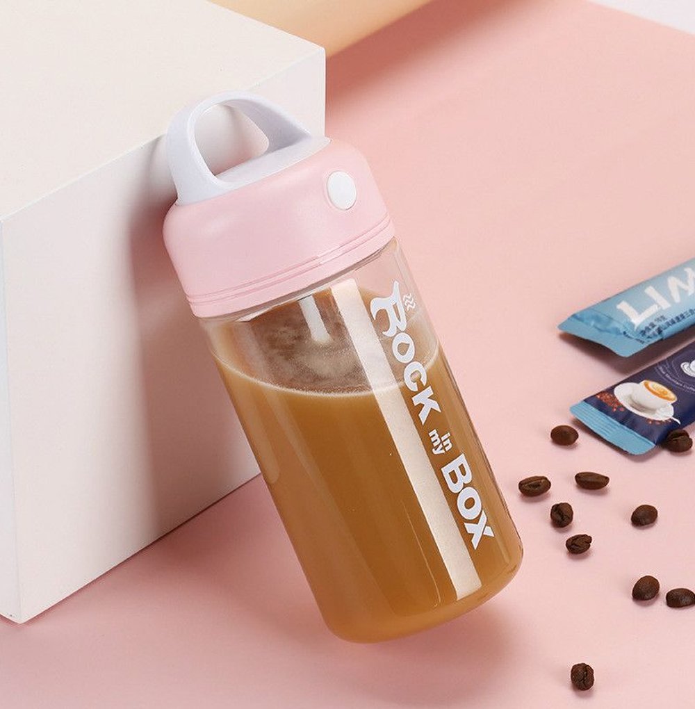 Sunup 380 Ml. Protein Shaker Blender Pilli 