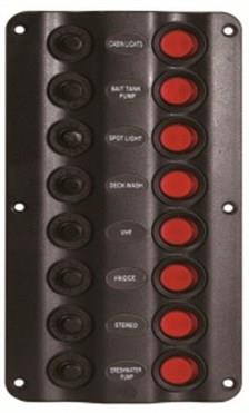 8'li Switch Sigorta paneli