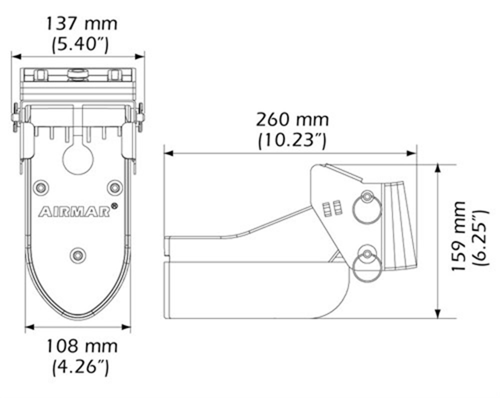 Airmar TM185M Chirp Ayna 85-135D Khz  1Kw