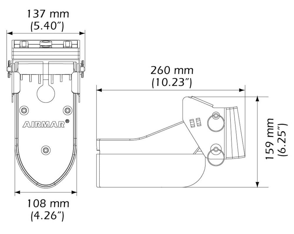 Airmar TM185M Chirp Ayna 85-135D Khz  1Kw