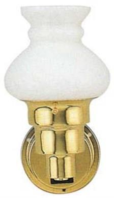 Aplik Sarı Cam Abajur 12v/10w Halojen