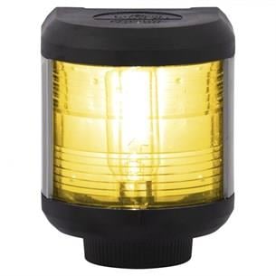 Aqua Signal 40 serisi Sarı Pupa Seyir Feneri 24V Siyah