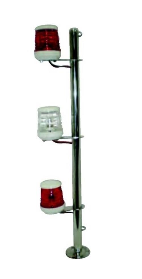 Arıza Feneri Krom 56 cm Bayrak Asılabilir - Ampül