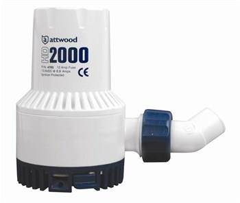 Attwood HD2000 Ağır Hizmet Sintine Pompası 2000 GPH 12V