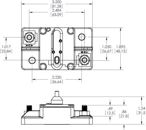 Blue Sea Systems 285 Serisi Otomatik Sigorta 30A