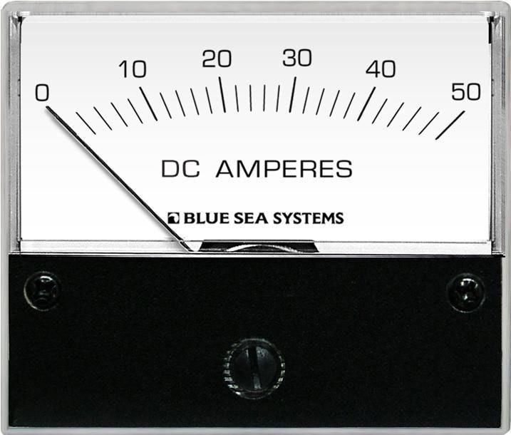 Blue Sea Systems Analog Ampermetre 0-50A