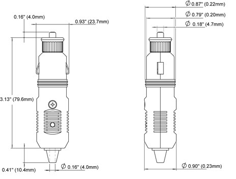 Blue Sea Systems Çakmaklık Soketi 12V