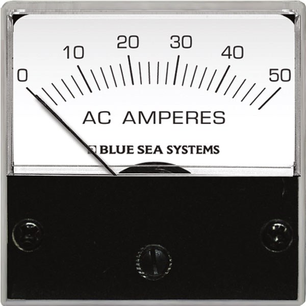 Blue Sea Systems Mikro AC Analog Ampermetre 0-50A