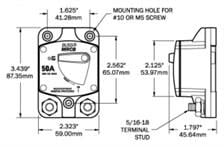 Blue Sea Systems Otomatik Sigorta 30 Amper
