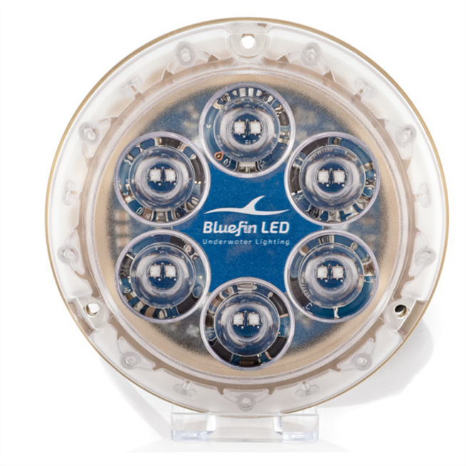 Bluefin Led Piranha P12 Su Altı Lambası 7250 Lümen Mavi Beyaz 12/24V