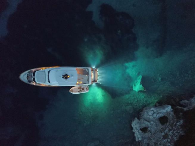 Bluefin Led Piranha P24 Su Altı Lambası 11000 Lümen Mavi Beyaz 12/24V