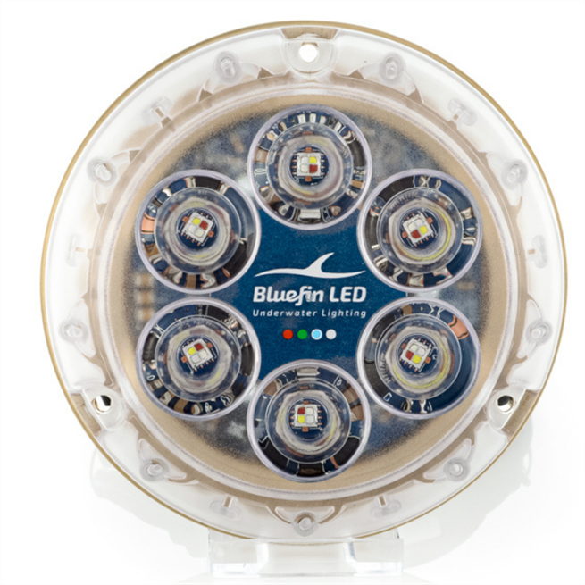 Bluefin Led Piranha P6CC High Power Renkli Su Altı Lambası 4000 Lümen 12/24V