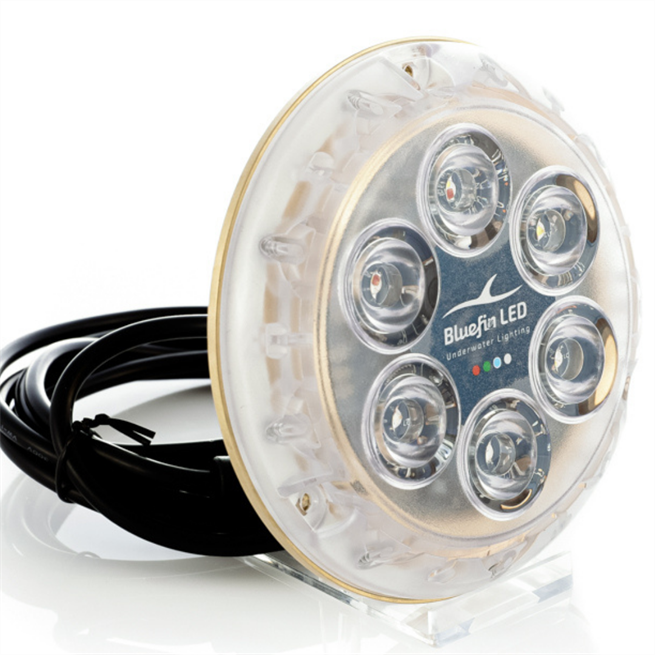 Bluefin Led Piranha P6CC High Power Renkli Su Altı Lambası 4000 Lümen 12/24V