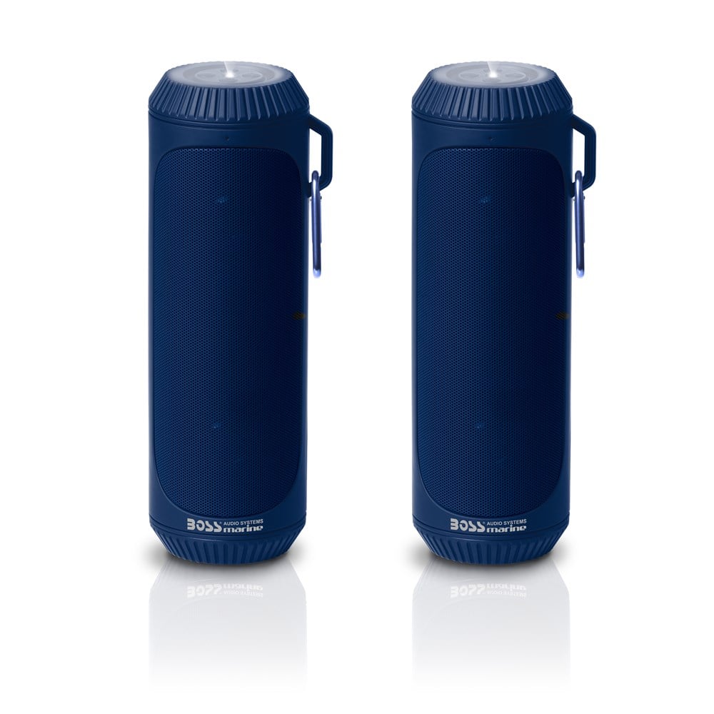 BOSS Audio BOLT Taşınabilir Bluetooth Hoparlör Mavi Çiftli
