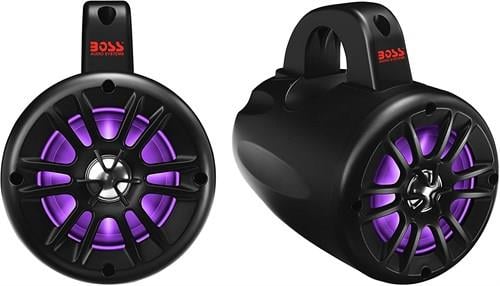 BOSS Audio Systems B40RGB Renkli Bluetooth lu Amfi li Waketower Marin Hoparlör