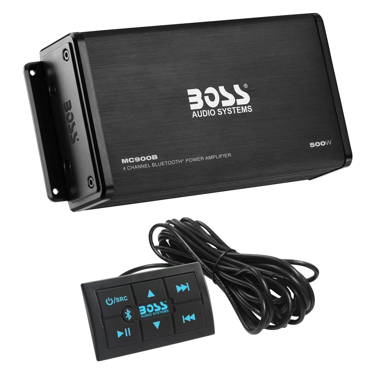 BOSS Audio Systems MC900B 500W 4 Kanal Bluetooth AB Amplifikatör Amfi