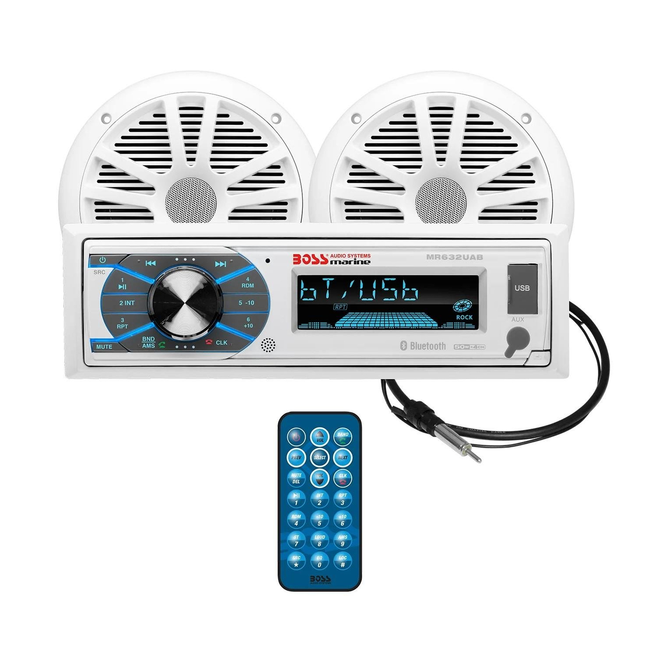 BOSS Audio Systems MCK632WB.6 Marin Teyp ve Hoparlör Seti