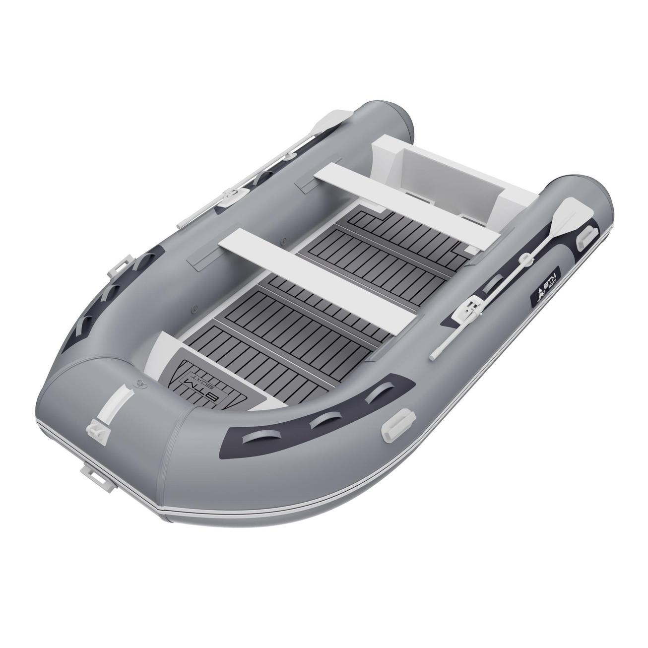 BTM Boat ARX-420 Çift Cidar Alüminyum Tabanlı Şişme Bot