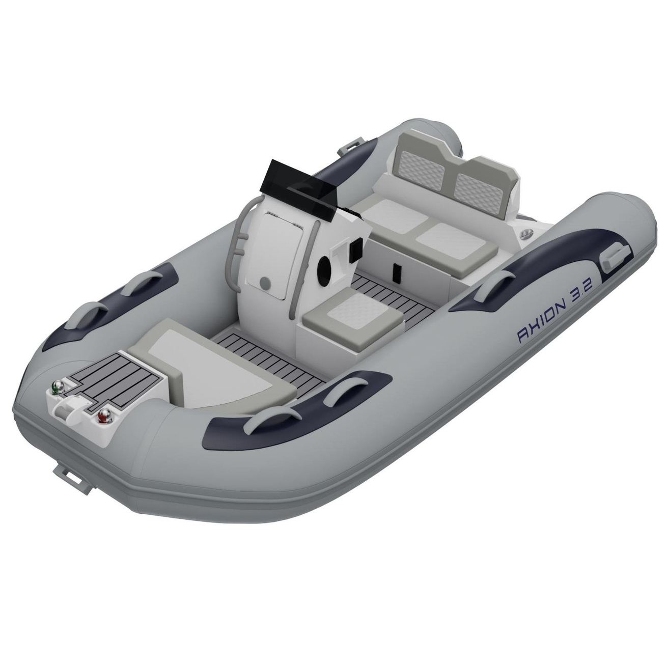 BTM Boat Axion 3.2 Alüminyum Sabit Tabanlı Konsollu Şişme Bot