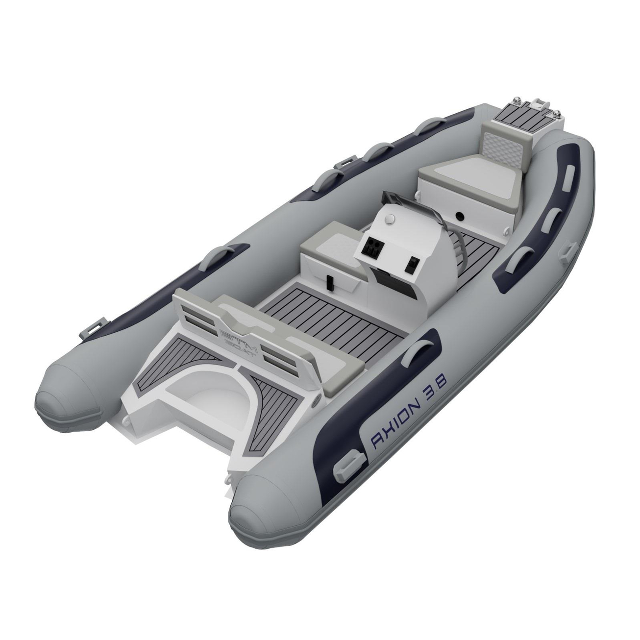 BTM Boat AXION 3.8 Alüminyum Sabit Tabanlı Konsollu Şişme Bot