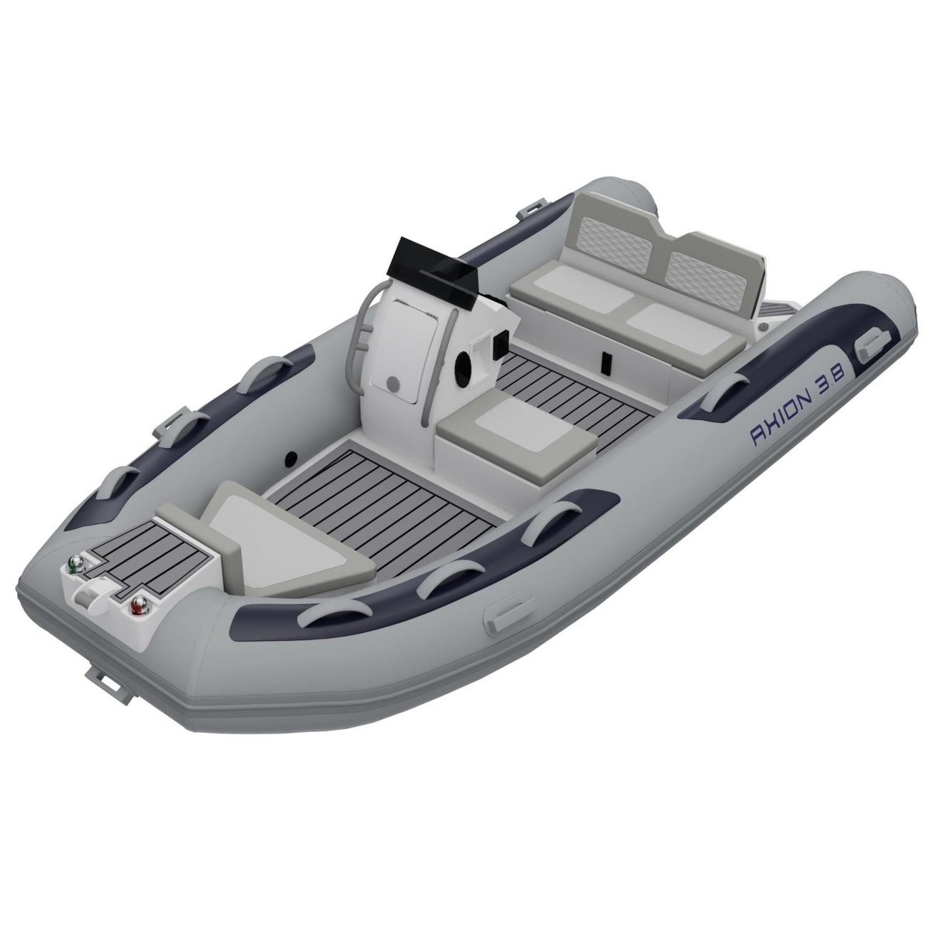 BTM Boat AXION 3.8 Alüminyum Sabit Tabanlı Konsollu Şişme Bot