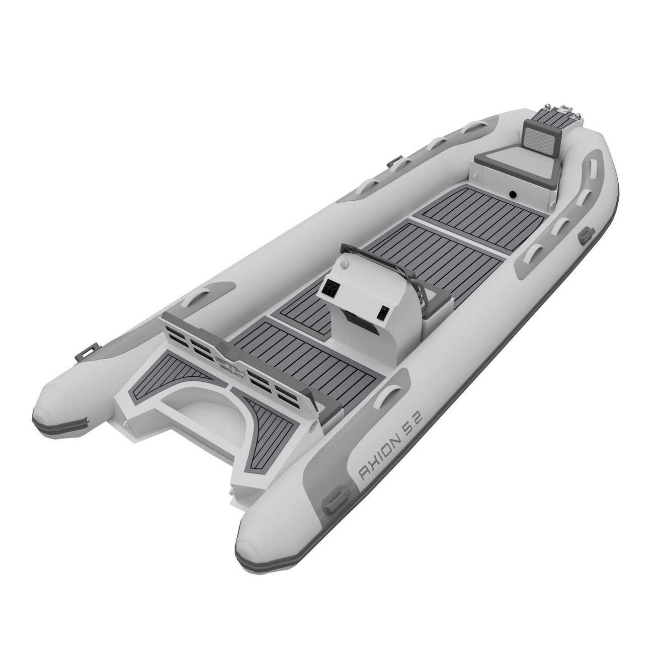 BTM Boat AXION 5.2 Alüminyum Sabit Tabanlı Konsollu Şişme Bot - Beyaz