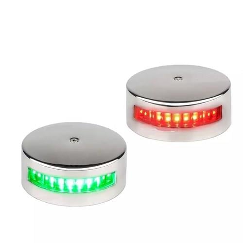 Burun İskele Sancak Feneri Krom Led 12V