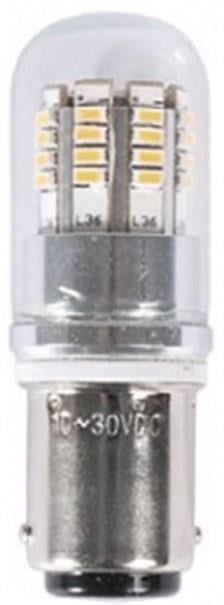 Cam Kapaklı Ledli Ampul BA15D 3W  12/24V