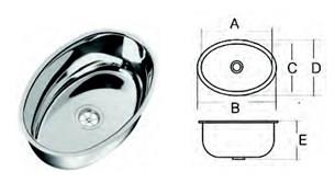 Can Oval Evye - LA1420