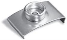 Çıtçıt Alt Parçası, Çerçeveye Montaj, Paslanmaz Çelik Boy:19mm