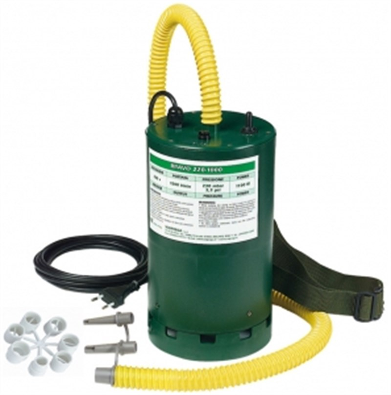 Bravo 1000 şişme bot pompası. 230V AC.