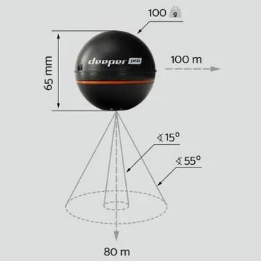 Deeper Smart Sonar Pro Balık Bulucu
