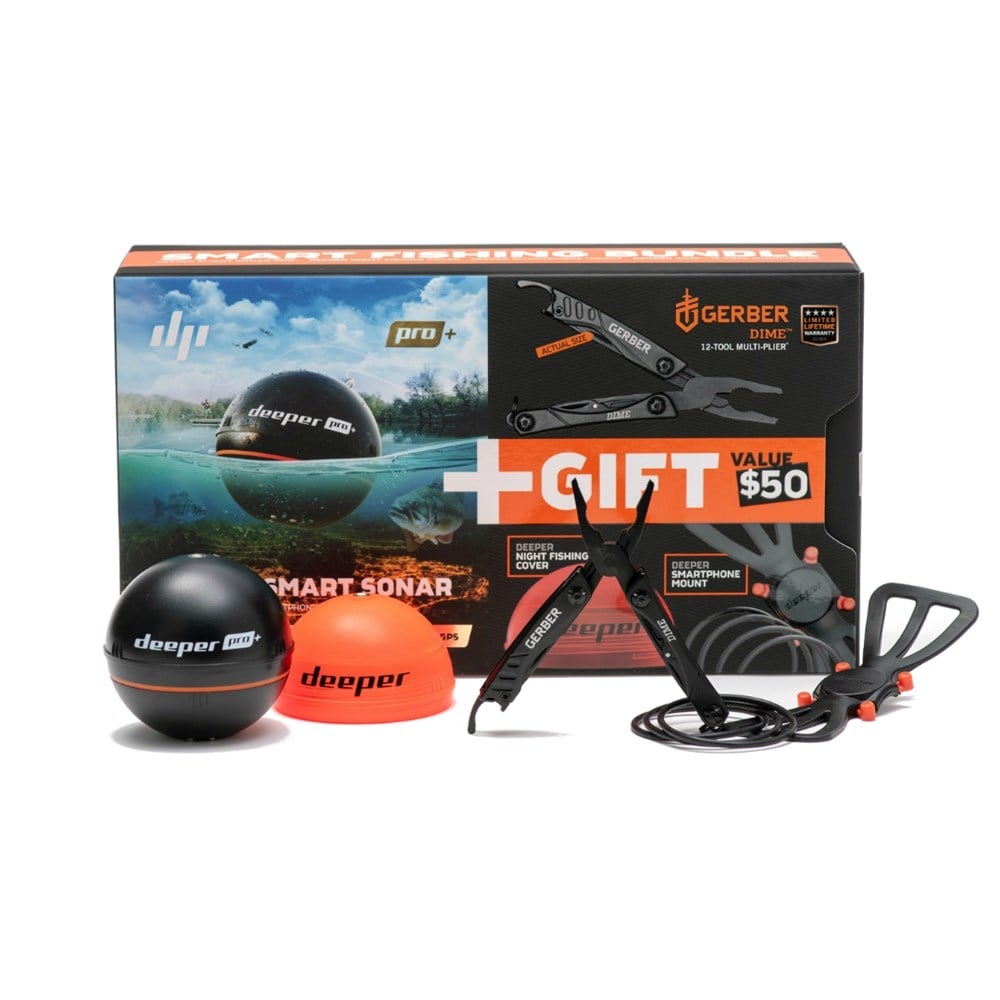 Deeper Smart Sonar Pro Plus Balık Bulucu+Gps 