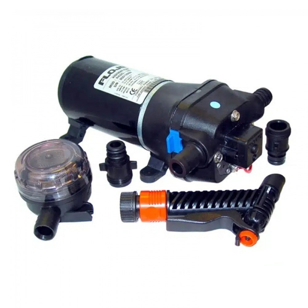 Flojet Quad II Ağır Hizmet Güverte Yıkama Pompası 17 L/dk 12V