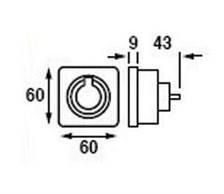 Frilight Priz Çakmak Tipi Kromaj Kapakçıklı