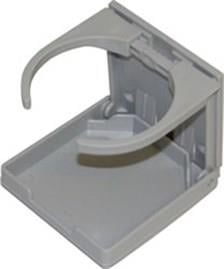 Gri Plastik Katlanır Bardaklık 100x95mm