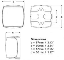 Hella Marine Naviled Pro Beyaz Pruva Feneri