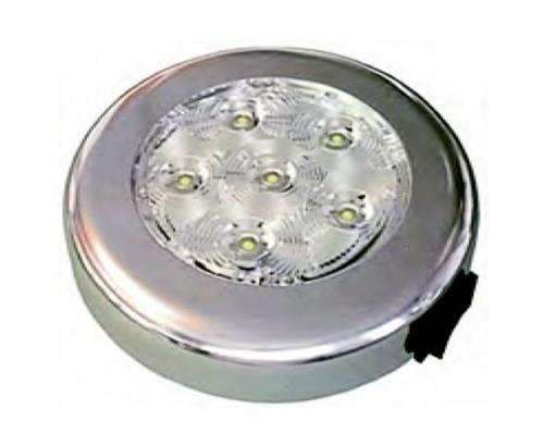 Hoja Krom Tavan Lambası 12V Gün Işığı 6 Ledli