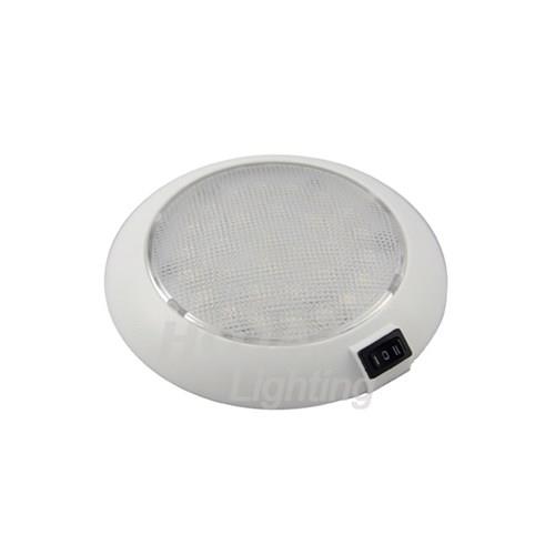 Hoja Plastik Tavan Lambası 12V Beyaz 24 Ledli