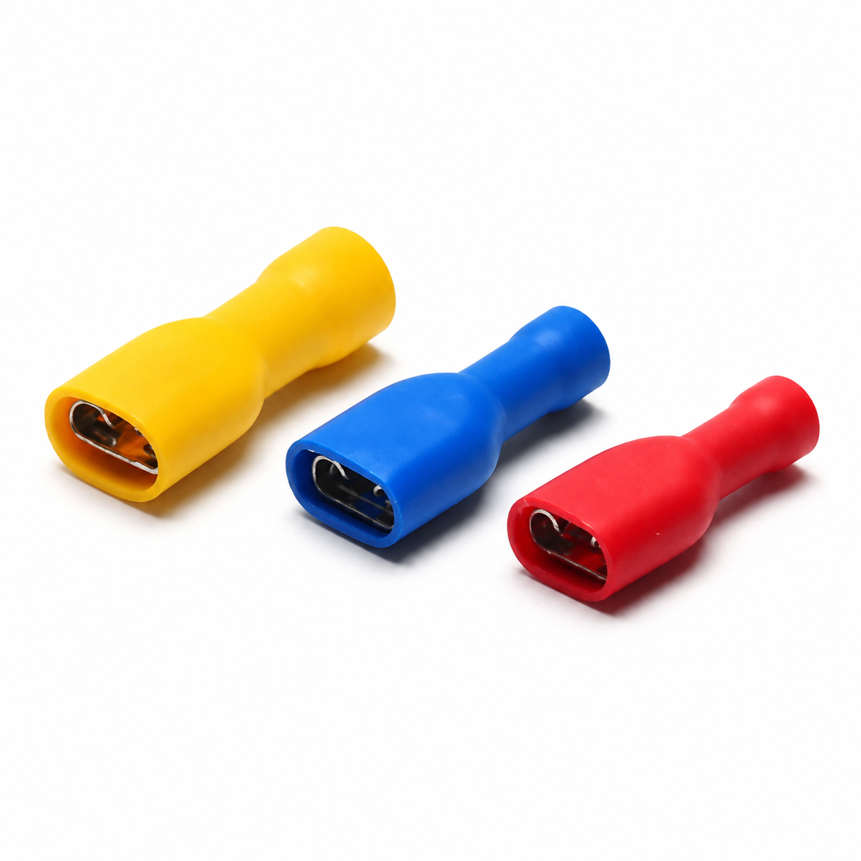 İzoleli Dişi Faston Terminal 1.5 - 2.5 mm² Genişlik 0.8 x 4.75 mm