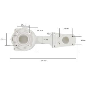 Jabsco 29041-1000 Tuvalet tabanı