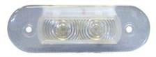 Kırmızı Ledli Merdiven / Havuz Aydınlatma Lambası 82x28 mm 12V