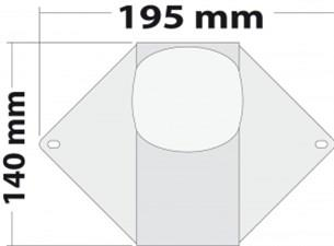 Kombine Pruva Feneri Ve Güverte Aydınlatma Lambası Siyah 12/24V