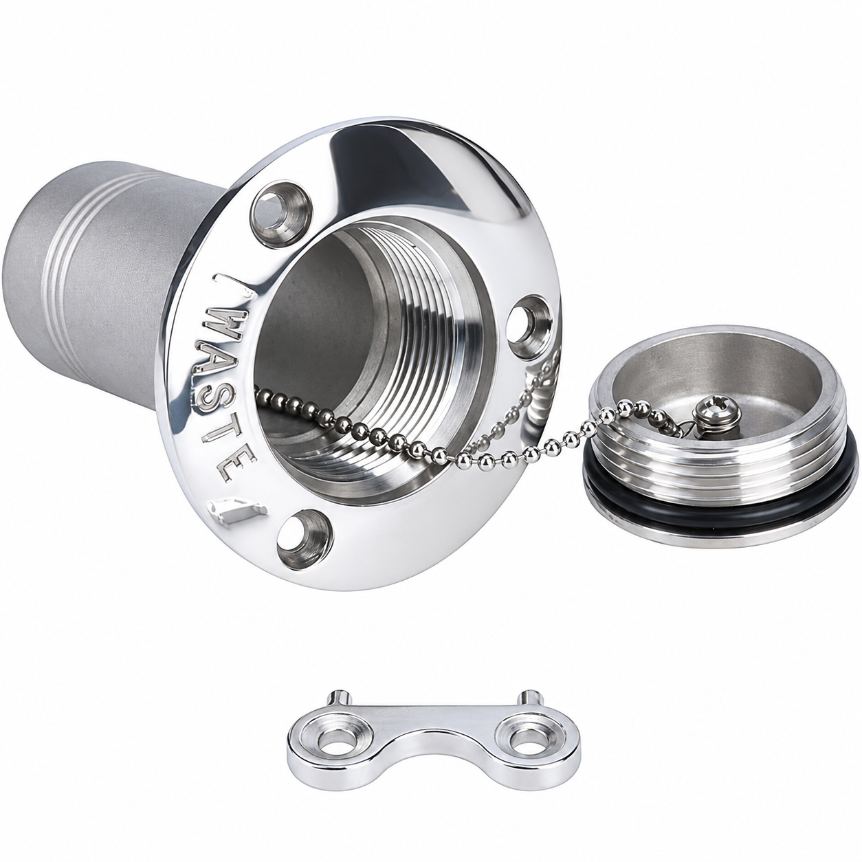 Krom Atık Su Dolum Ağzı 38 mm