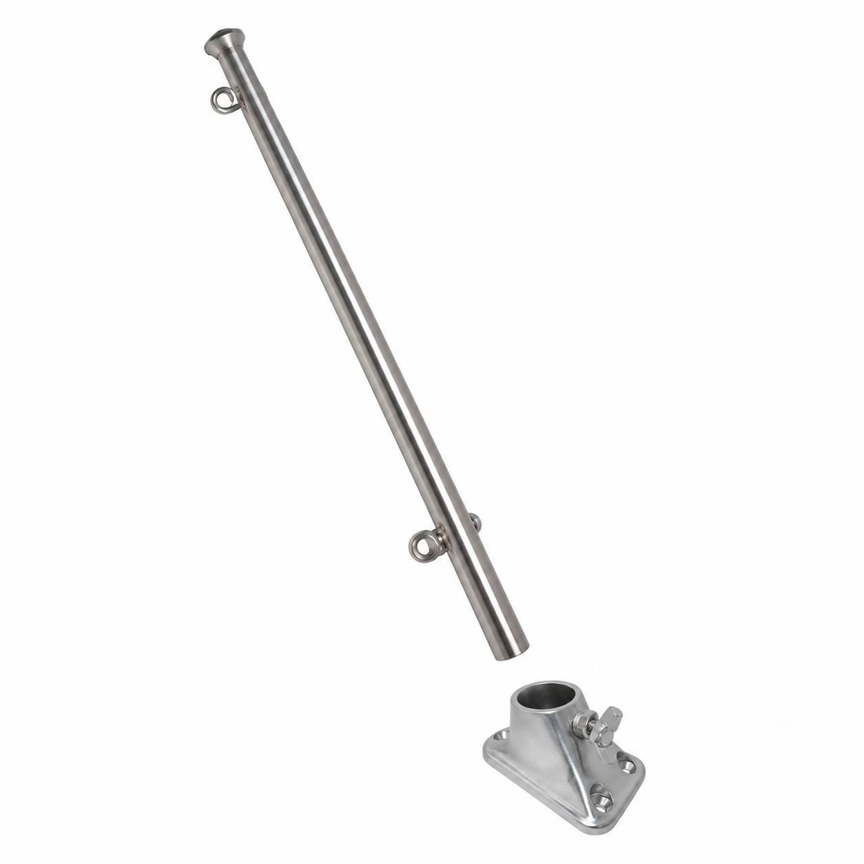 Krom Bayrak Direği 60 cm