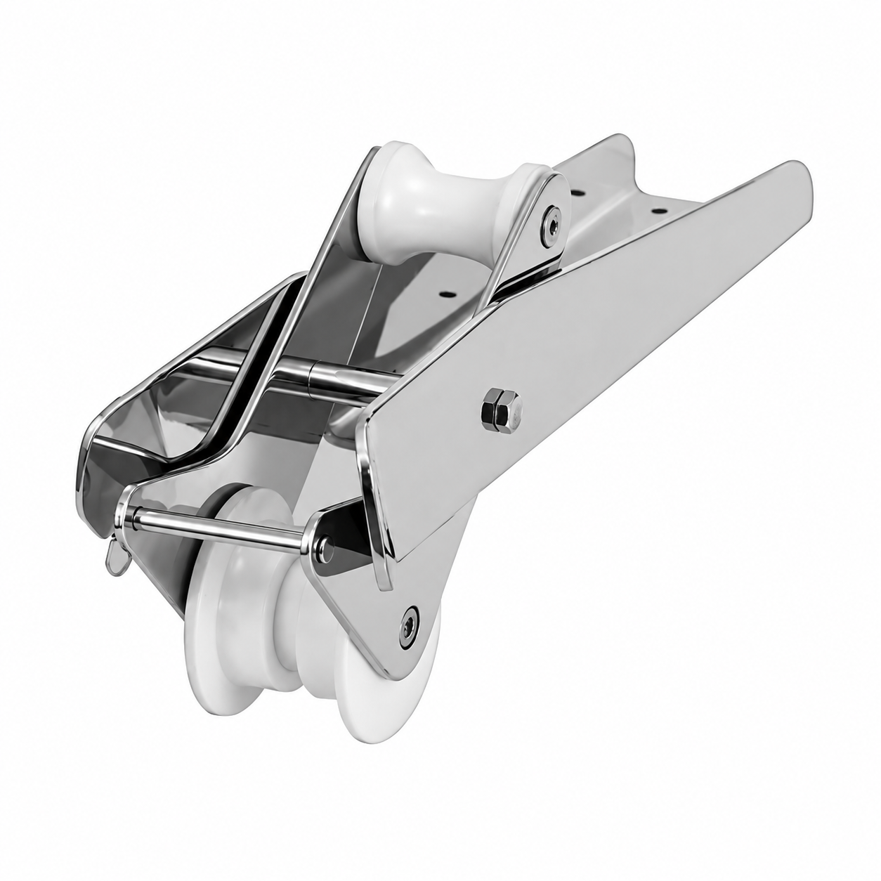 Krom Mafsallı Baş Makarası 75x400 mm